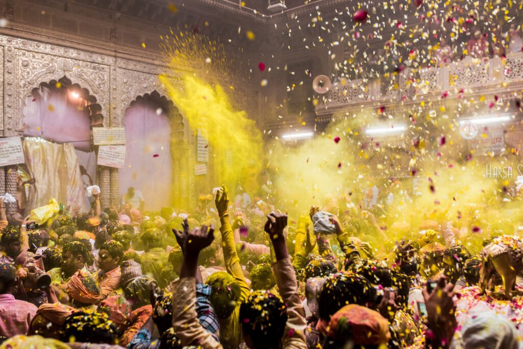 Holi, India: localhi