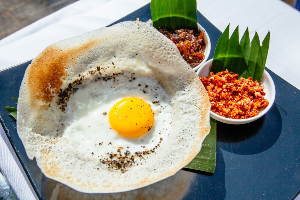 Egg Hoppers, Sri Lanka: localhi